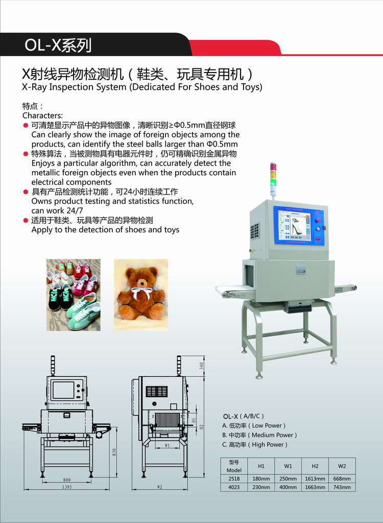 X光機說明